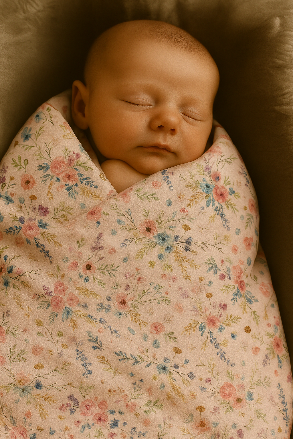 Wild Meadow Minky Baby Blanket
