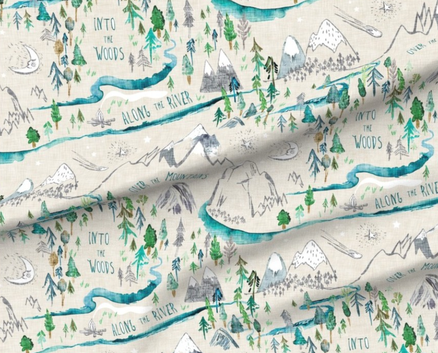 Adventure Awaits Minky Baby Blanket