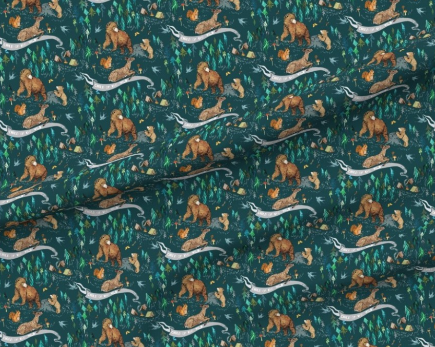 Child Of The Wild Minky Baby Blanket