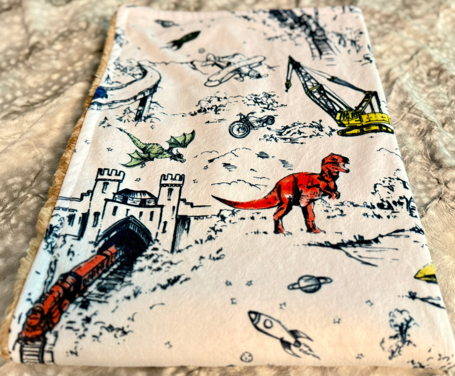 The Ultimate Boy Blanket Minky Baby Blanket