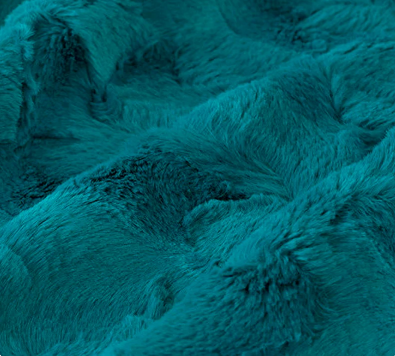 Squishy Heart Pillows- Teal