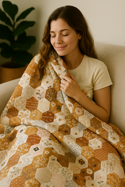 Dream A Little Dream Mama Bear Minky Throw