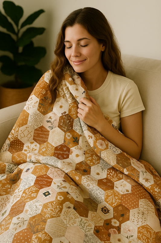Dream A Little Dream Mama Bear Minky Throw