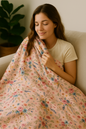 Wild Meadow Mama Bear Minky Throw
