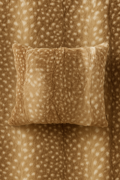 High Pile Minky Pillow Covers -Fawn