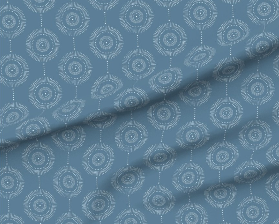 Glimmer Boho Mama Bear Minky Throw