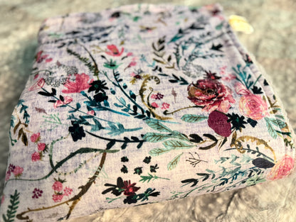 Fable Floral Mama Bear Minky Throw