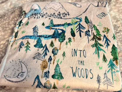 Adventure Awaits Minky Baby Blanket