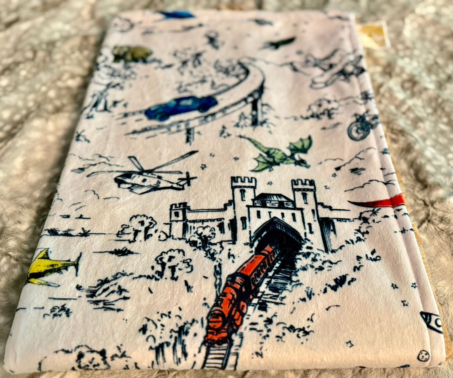 The Ultimate Boy Blanket Minky Baby Blanket