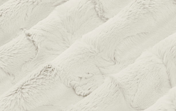 Scalloped Dots Mama Bear Minky Throw