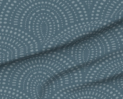 Scalloped Dots Mama Bear Minky Throw