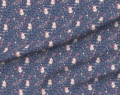 Sleepy Foxes Minky Baby Blanket