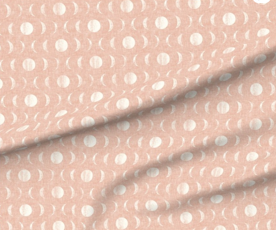 Phases Of The Moon Mama Bear Minky Throw